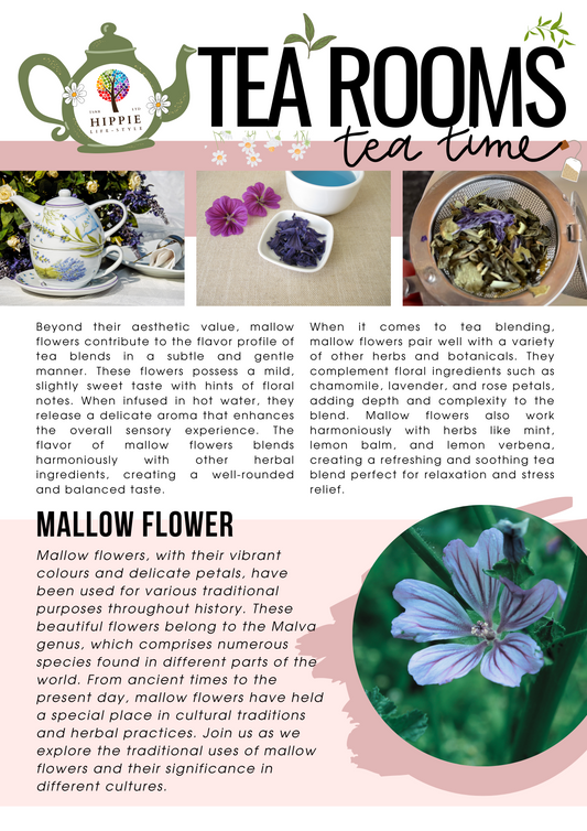 Mallow Flowers - In The Tea Room