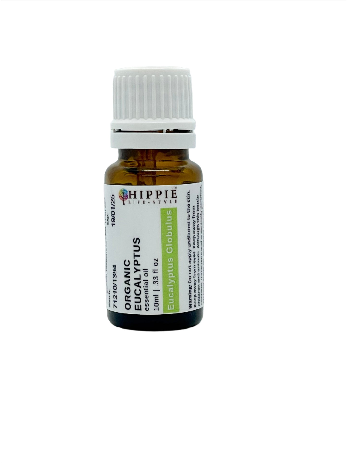 Eucalyptus (Globulus) Essential Oil - Organic, Therapeutic and Pure - 10ml