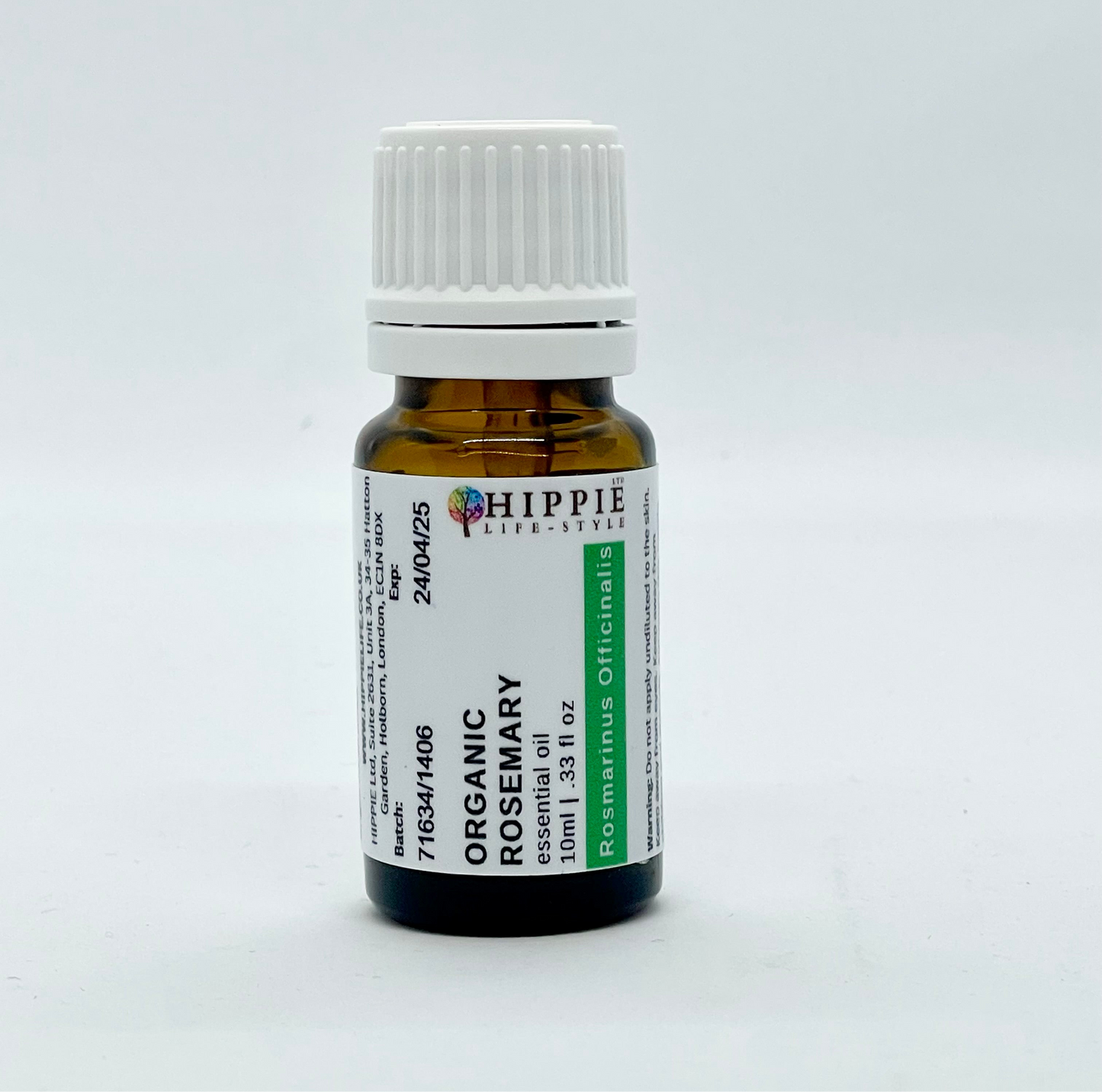 Organic Rosemary CT Cineole Essential Oil (Rosmarinus Officinalis) Leaf Oil - 10ml