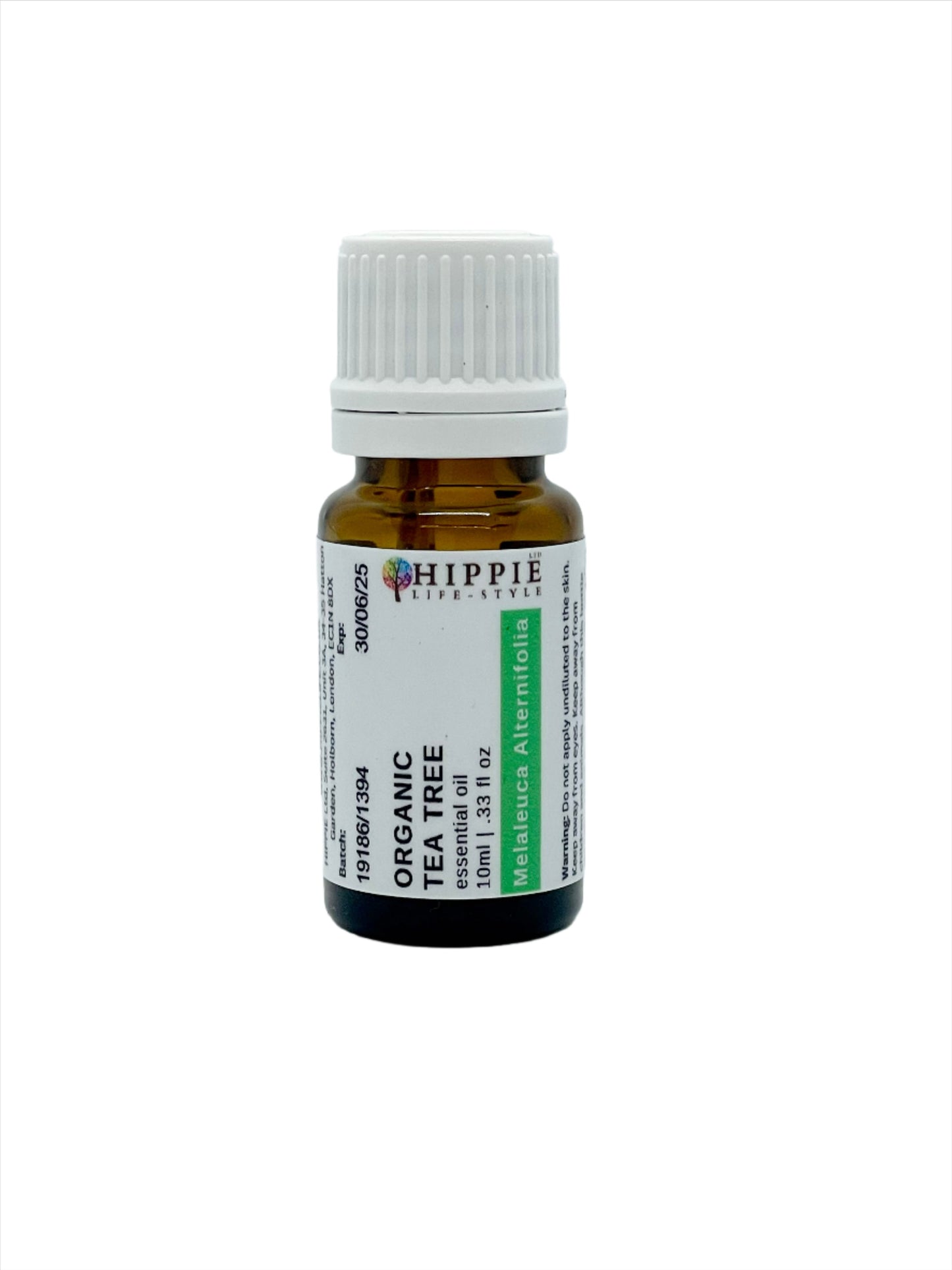 Tea Tree (Melaleuca Alternifolia) Leaf Essential Oil - Organic, Therapeutic and Pure - 10ml