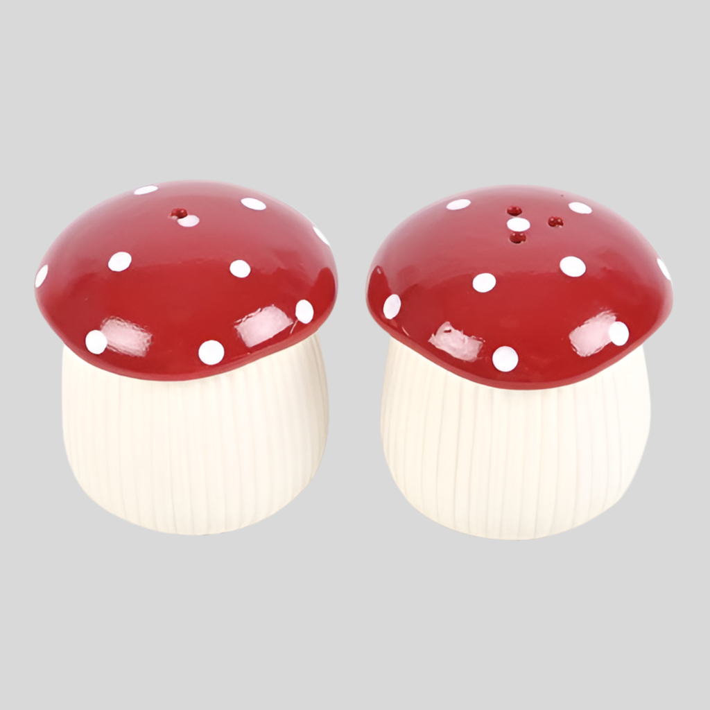 Mushroom Salt and Pepper Shakers