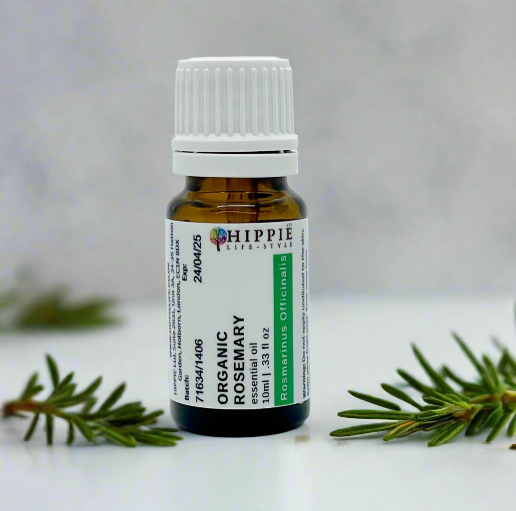 Organic Rosemary CT Cineole Essential Oil (Rosmarinus Officinalis) Leaf Oil - 10ml