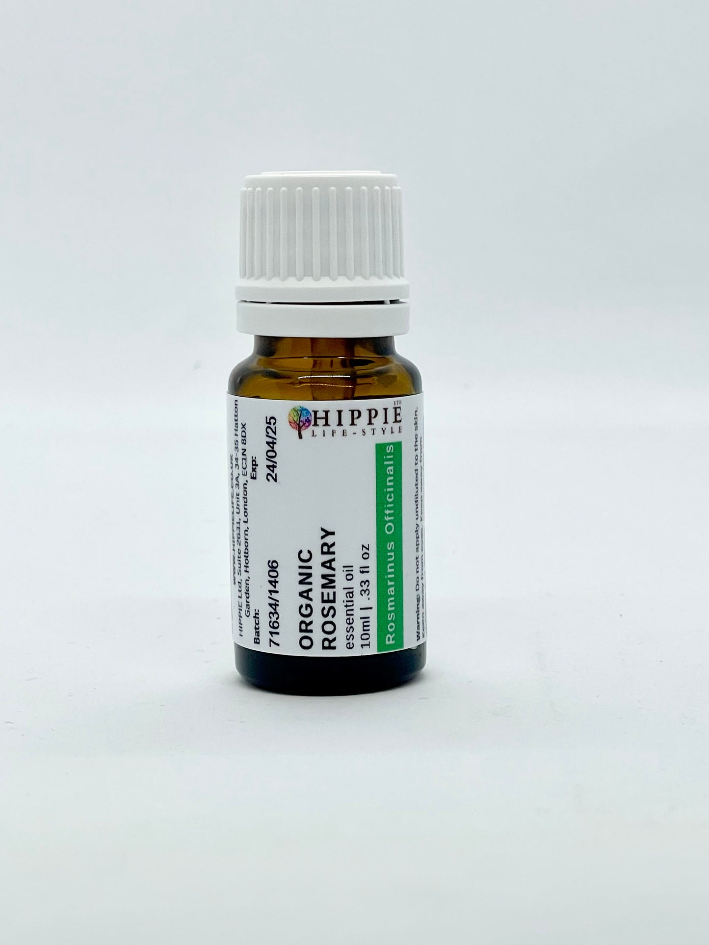 Organic Rosemary CT Cineole Essential Oil (Rosmarinus Officinalis) Leaf Oil - 10ml