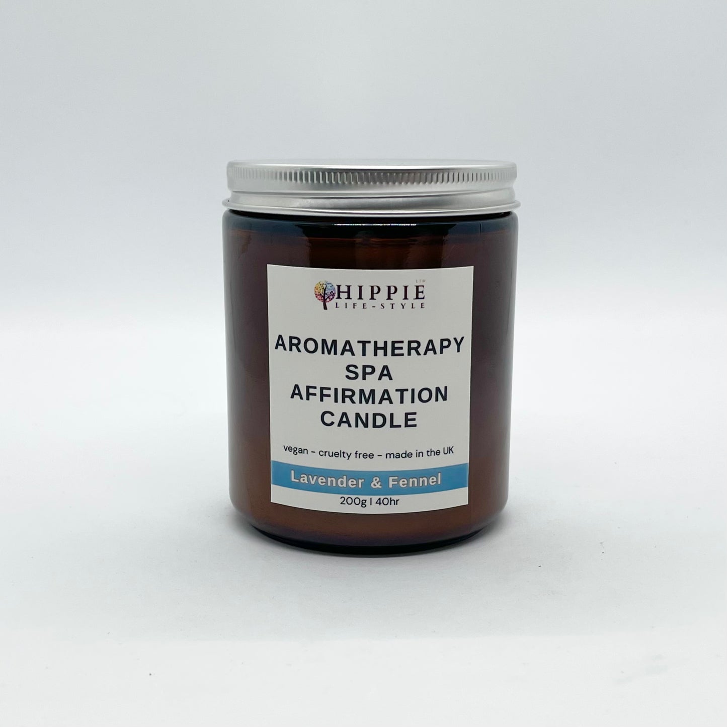 Aromatherapy Spa Intention Candle - Lavender and Fennel