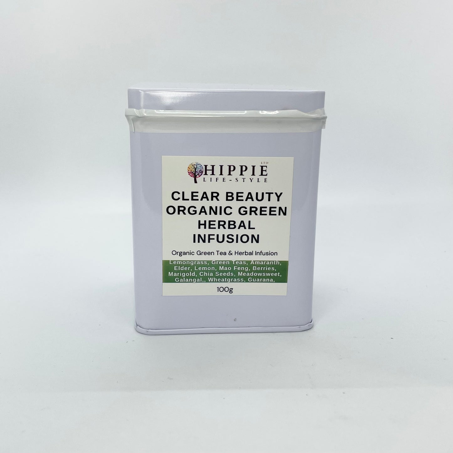 Clear Beauty Organic Green Tea and Herbal Infusion