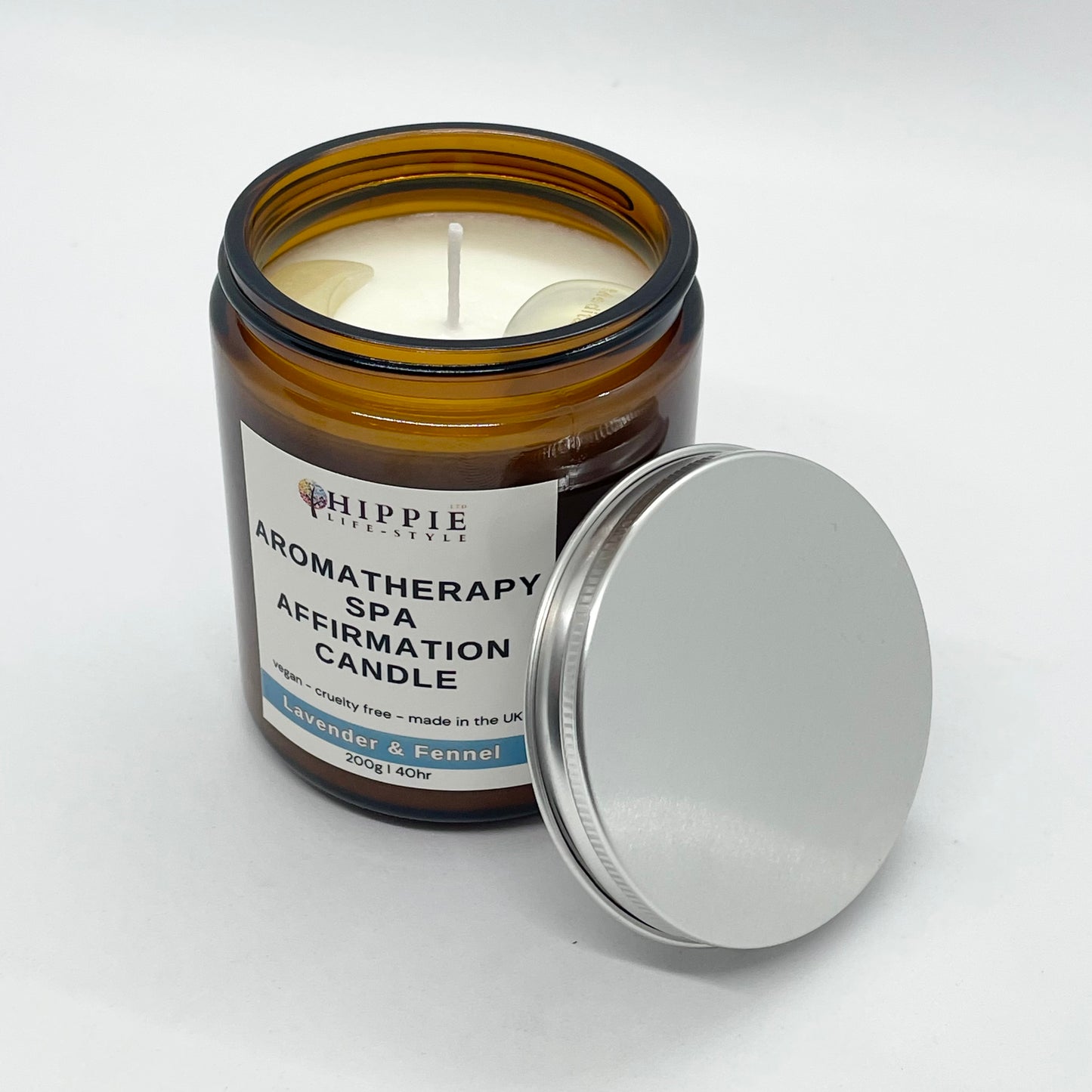 Aromatherapy Spa Intention Candle - Lavender and Fennel