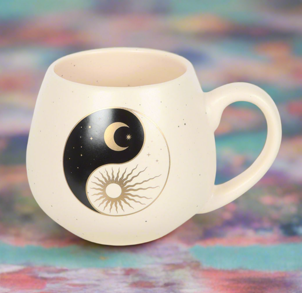 Yin & Yang Ceramic Mug – Embrace Balance and Tranquillity