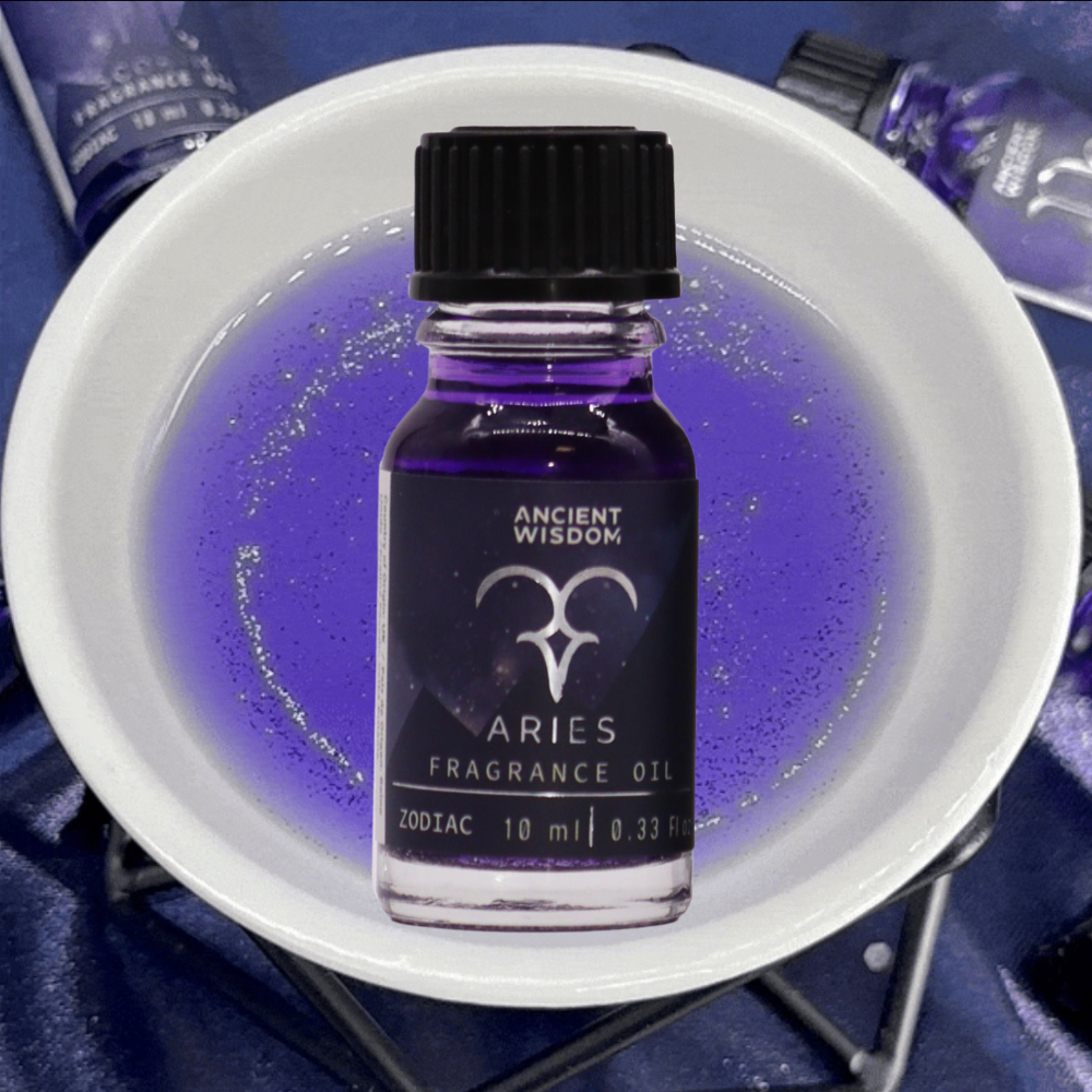 Zodiac ARIES Fragrance Oil - 10ml of Clear Quartz Freshness