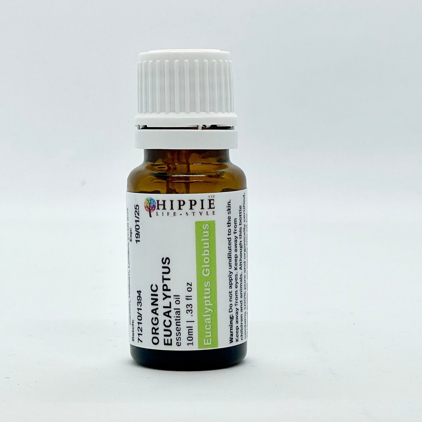 Eucalyptus (Globulus) Essential Oil - Organic, Therapeutic and Pure - 10ml