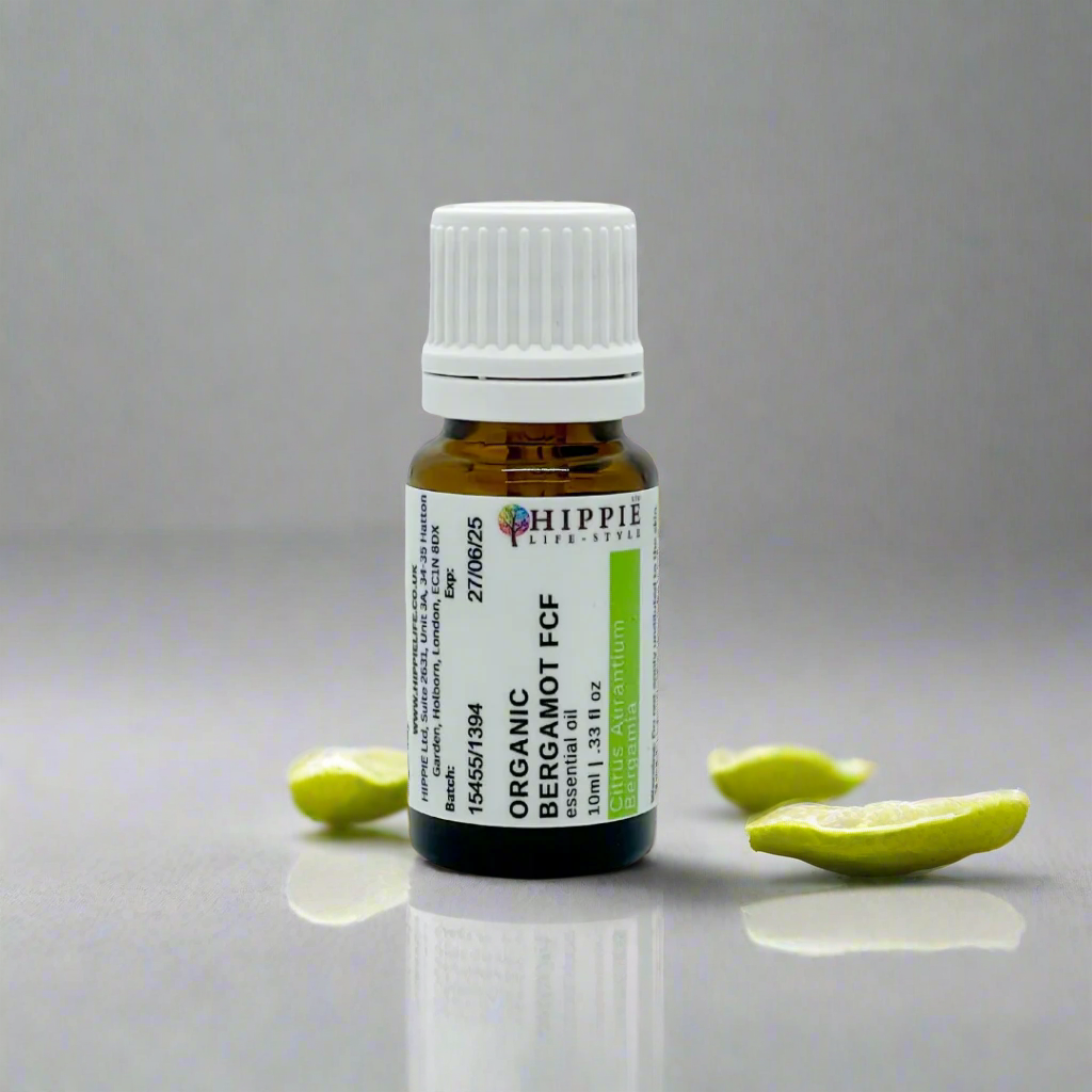 Bergamot Furocoumarin Free Organic (Citrus Aurantium Bergamia - FCF) Pure Therapeutic Standard Essential Oil - 10ml