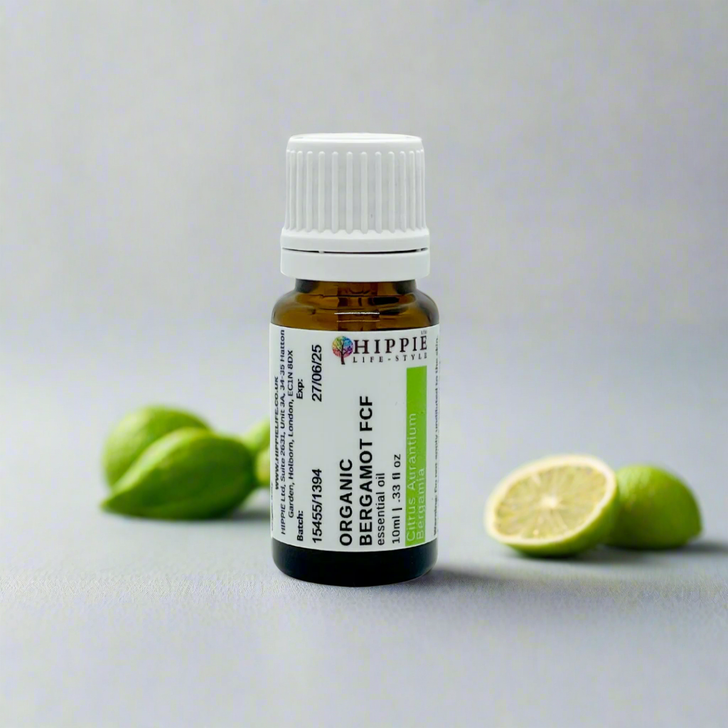 Bergamot Furocoumarin Free Organic (Citrus Aurantium Bergamia - FCF) Pure Therapeutic Standard Essential Oil - 10ml