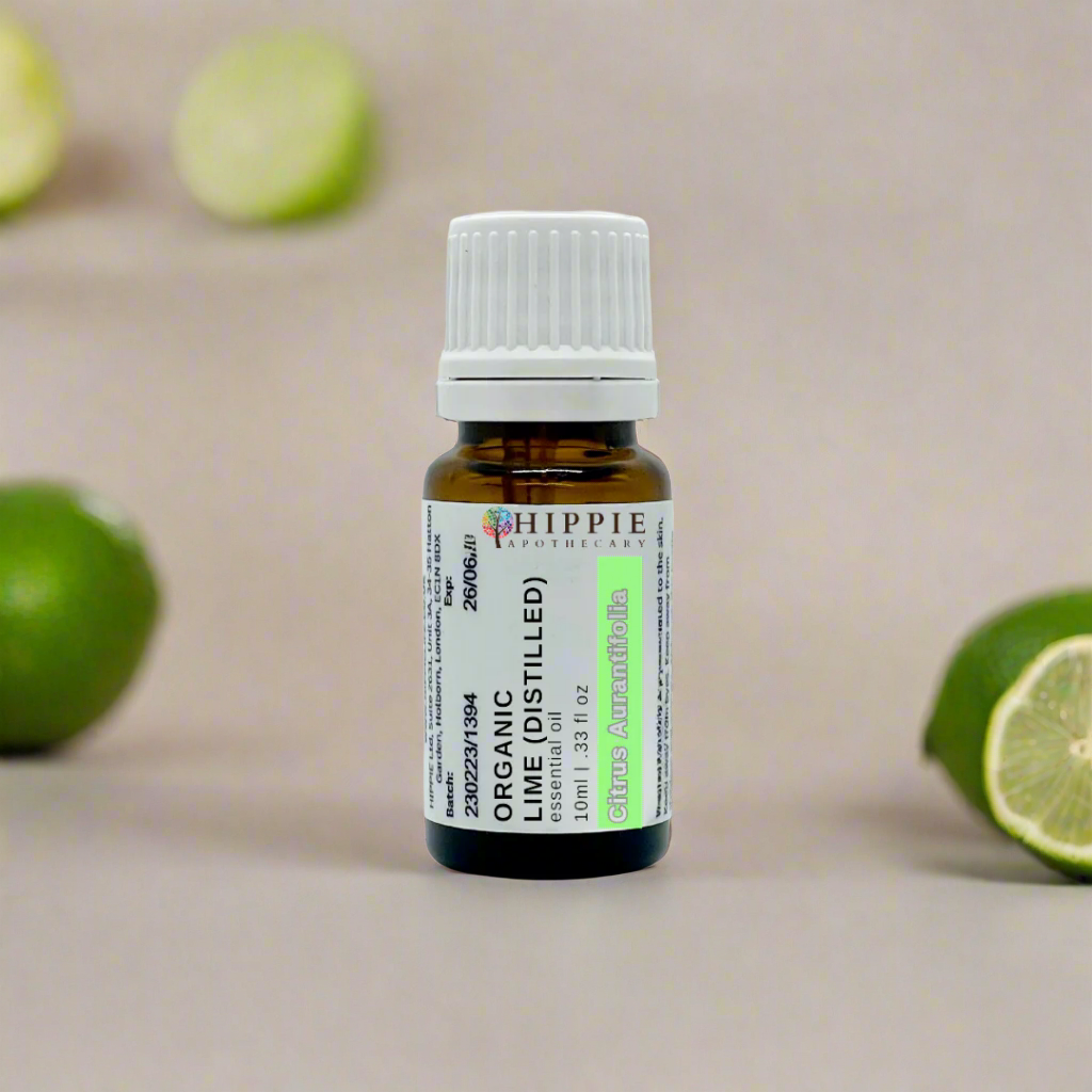 pure professional quality organic steam distilled lime essential oil for reduced sensitisation.
