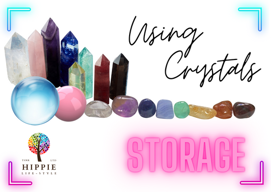 Storing crystals and The spiritual and energetic meaning of different wood, fabrics, and containers