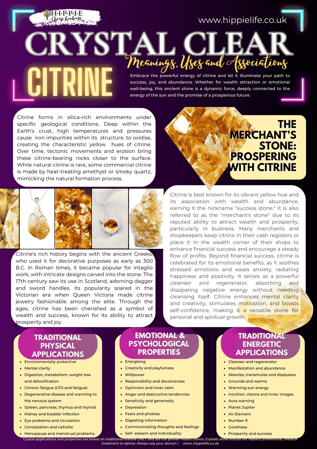 Citrine Meanings, Uses and Associations: The Stone of Success, Joy, and Abundance