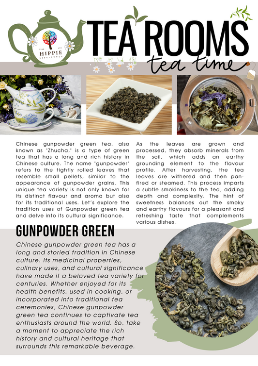 Gunpowder Green Tea - In The Tea Rooms