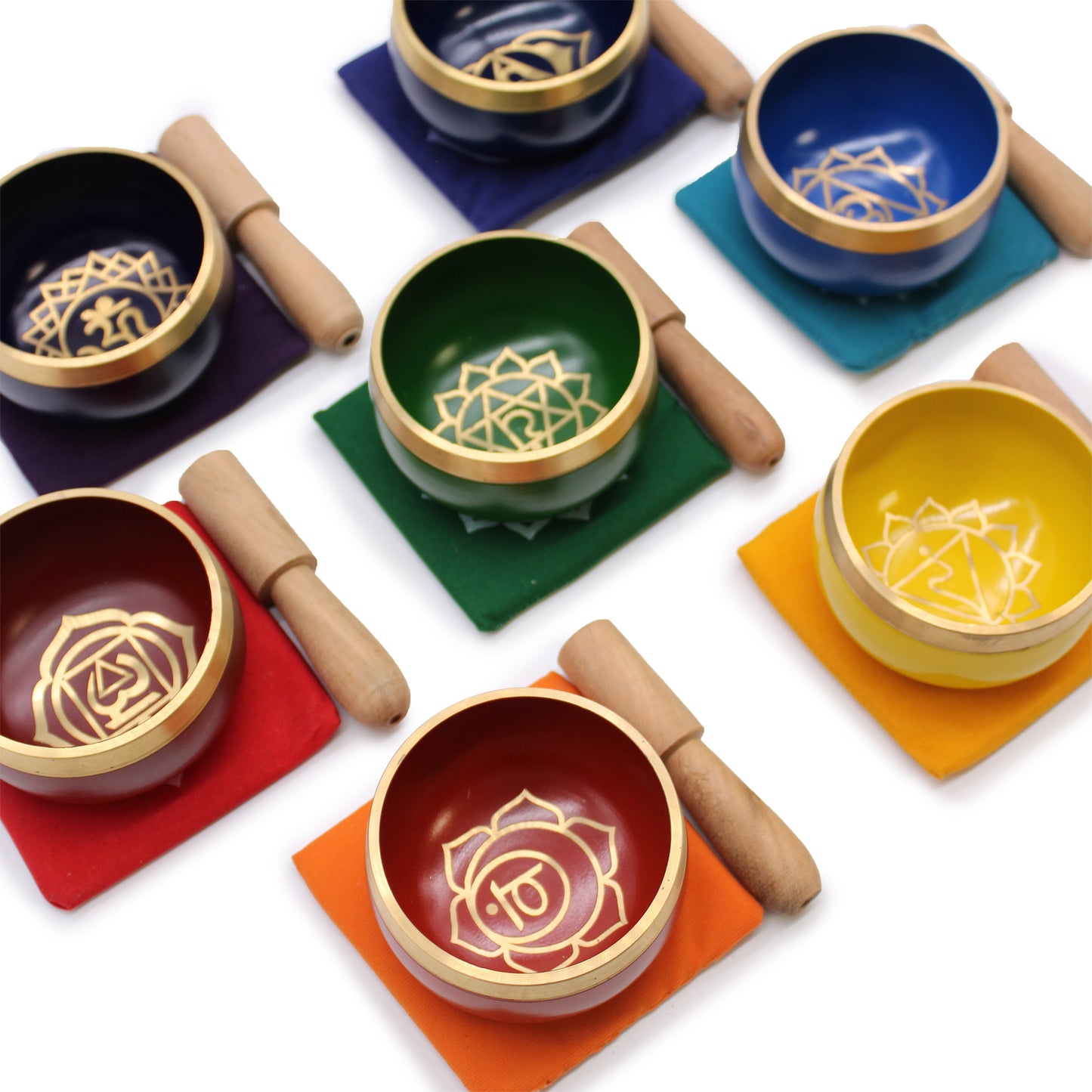 Chakra Pyramid Singing Bowl Gift Set – A Unique Sound Healing Experience