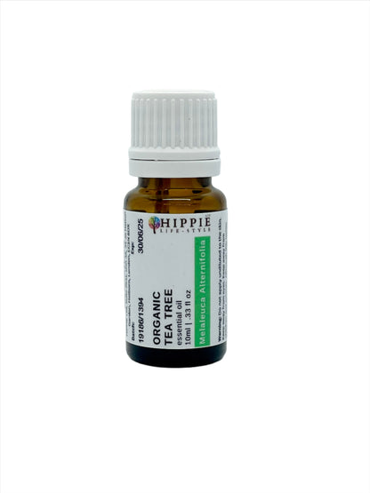Tea Tree (Melaleuca Alternifolia) Leaf Essential Oil - Organic, Therapeutic and Pure - 10ml
