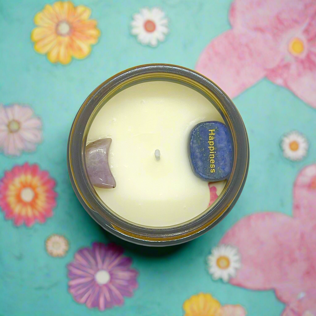 Aromatherapy Spa Intention Candle - Clary Sage and Peppermint