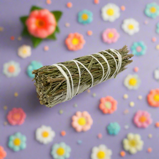 Rosemary Sage Herbal Smudge - 10cm