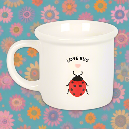 Love Bug Mug: Sip in Style with a Touch of Whimsy and Love