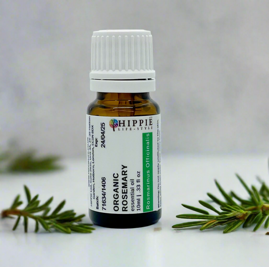 Organic Rosemary CT Cineole Essential Oil (Rosmarinus Officinalis) Leaf Oil - 10ml