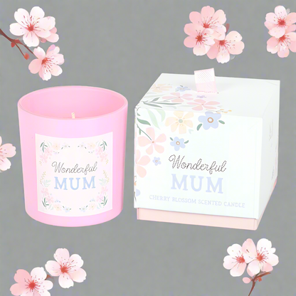 Wonderful Mum Cherry Blossom Candle