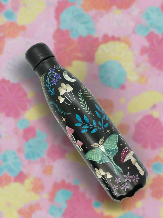 Magical Dark Forest Water Bottle