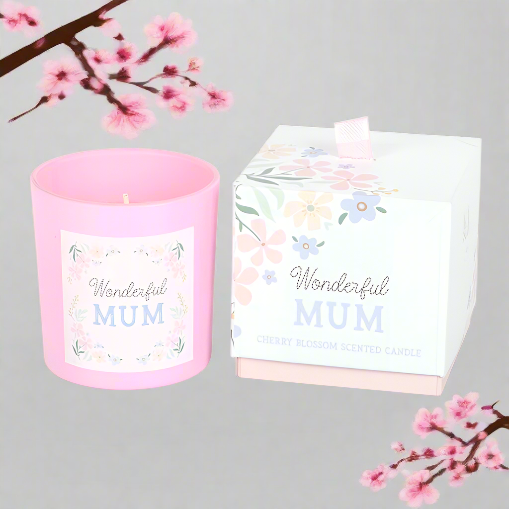 Wonderful Mum Cherry Blossom Candle