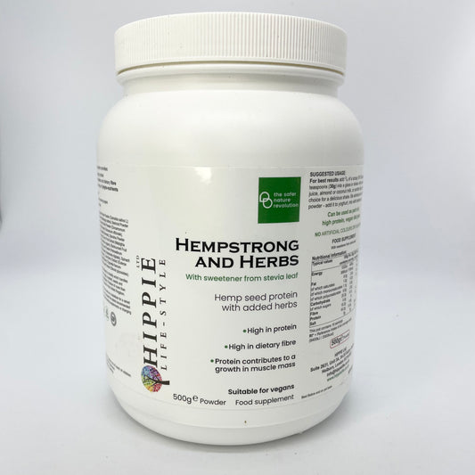 Hempstrong and Herb Vegan Protein Powder