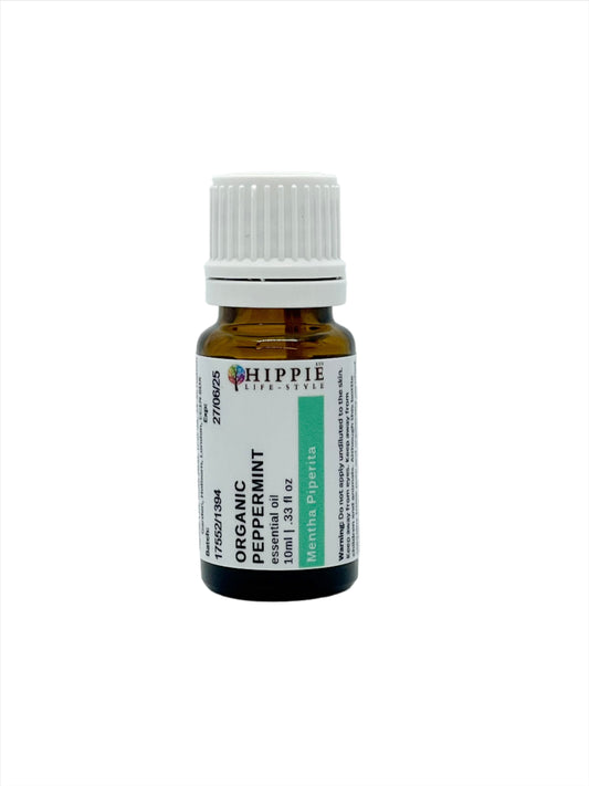 Peppermint (Mentha Piperita) Essential Oil - Organic, Therapeutic and Pure - 10ml