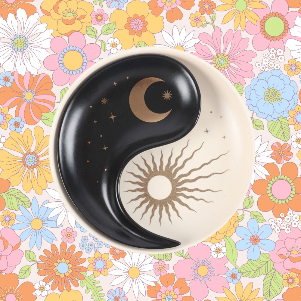 2-Piece Yin and Yang Trinket Dish – Embrace Harmony and Organisation