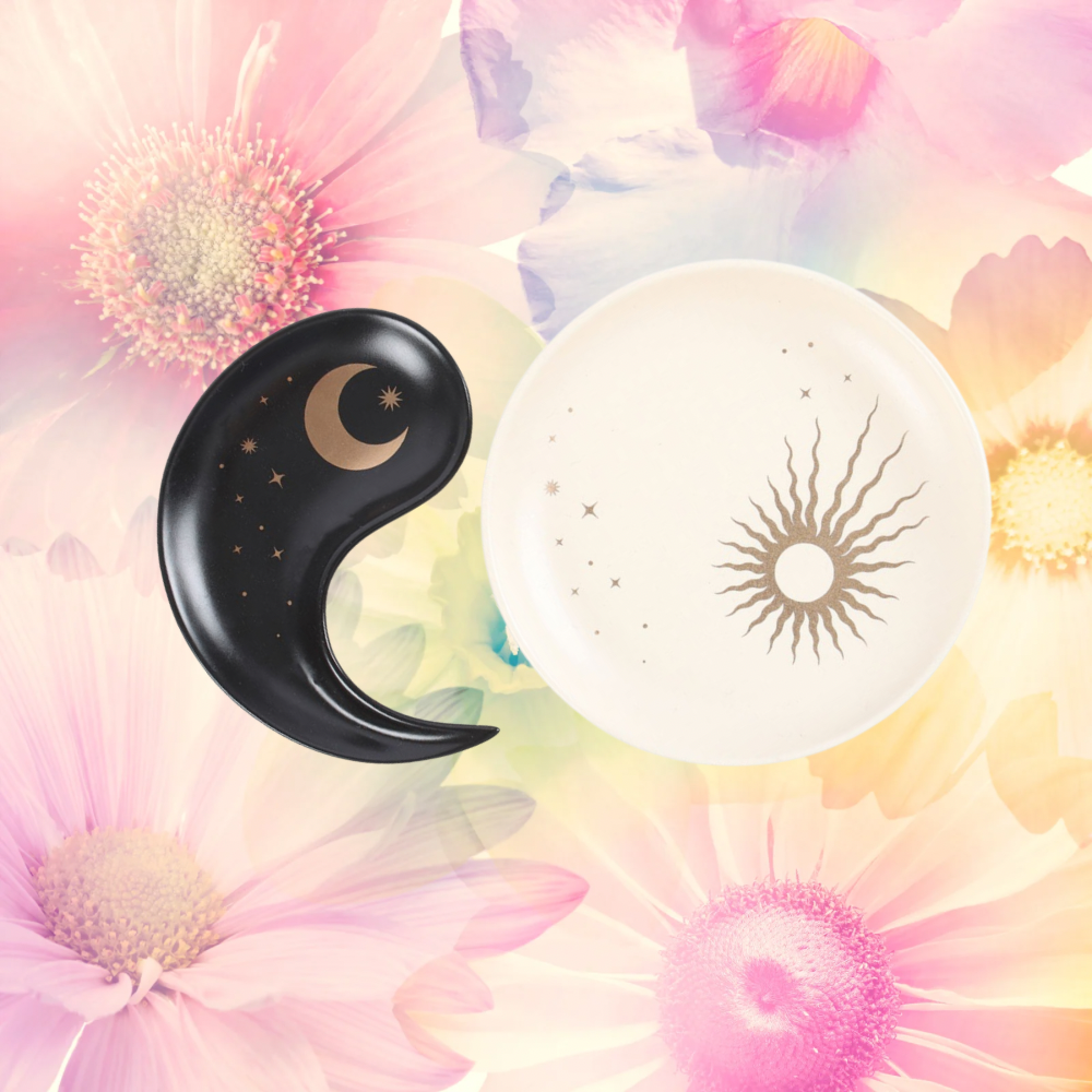 2-Piece Yin and Yang Trinket Dish – Embrace Harmony and Organisation
