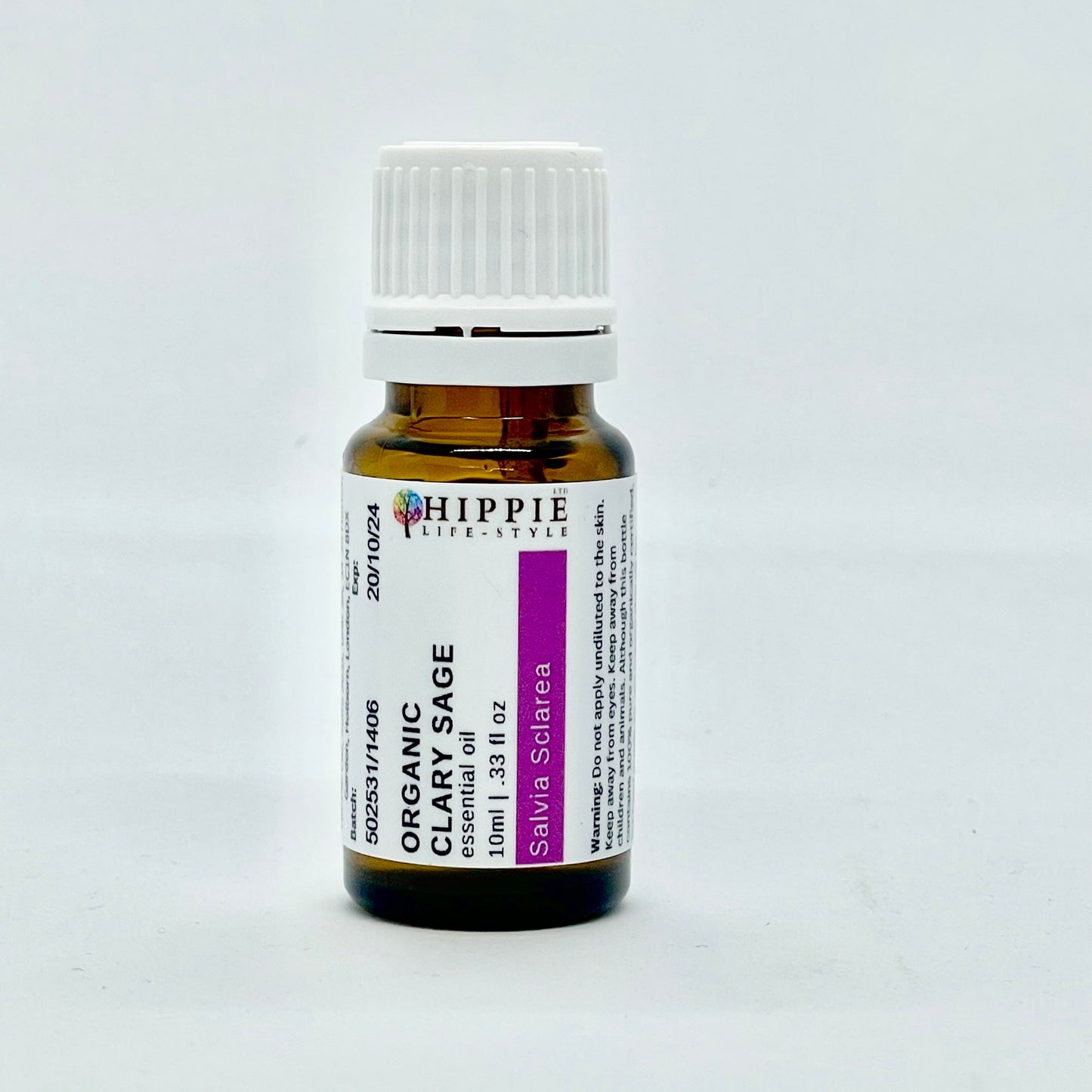 Clary Sage Organic (Salvia
Sclarea) Therapeutic Standard Essential Oil - 10ml