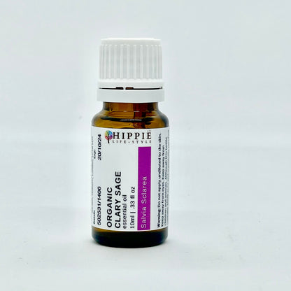 Clary Sage Organic (Salvia
Sclarea) Therapeutic Standard Essential Oil - 10ml