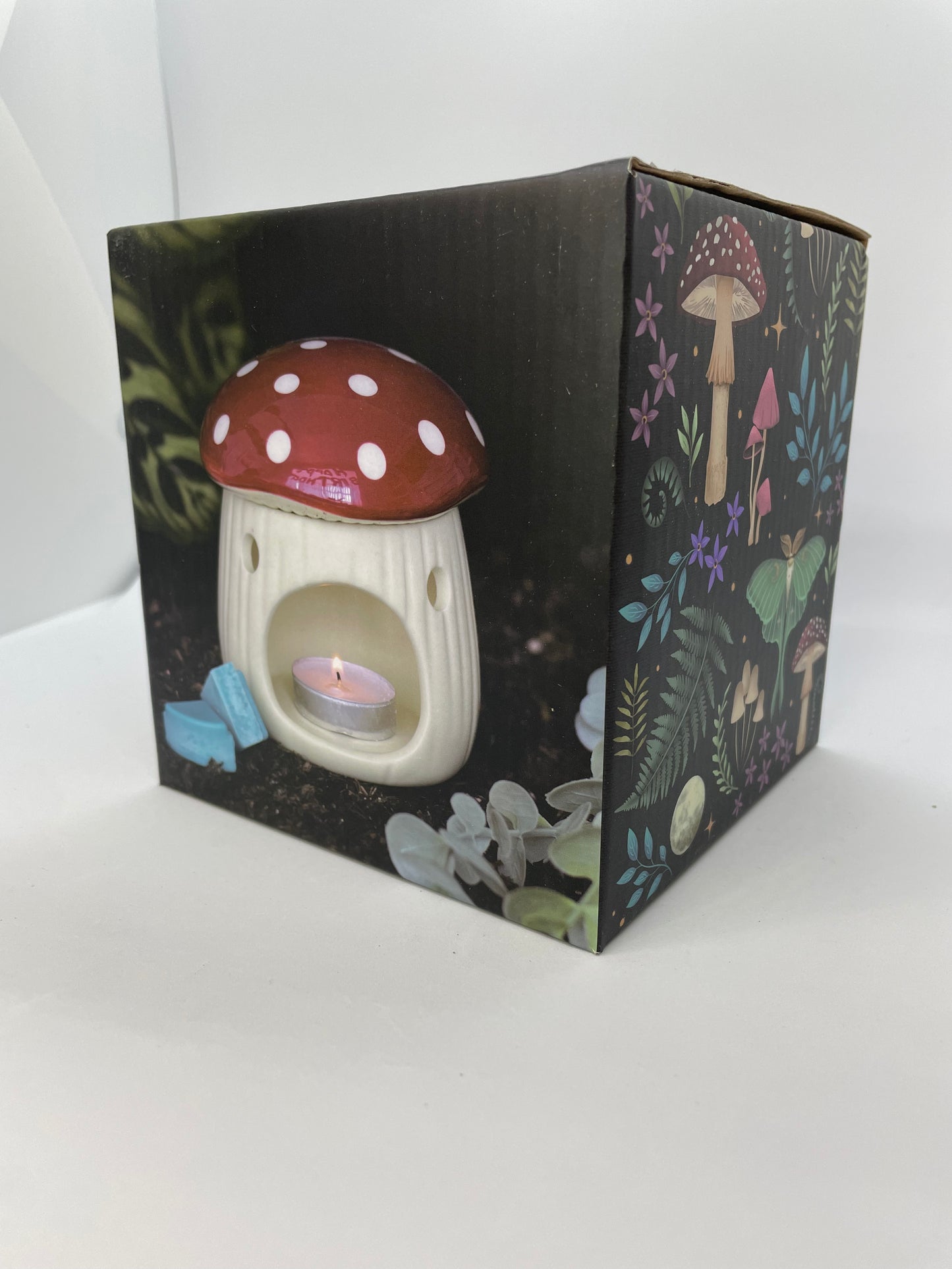 Mushroom Oil and Wax Melt Burner