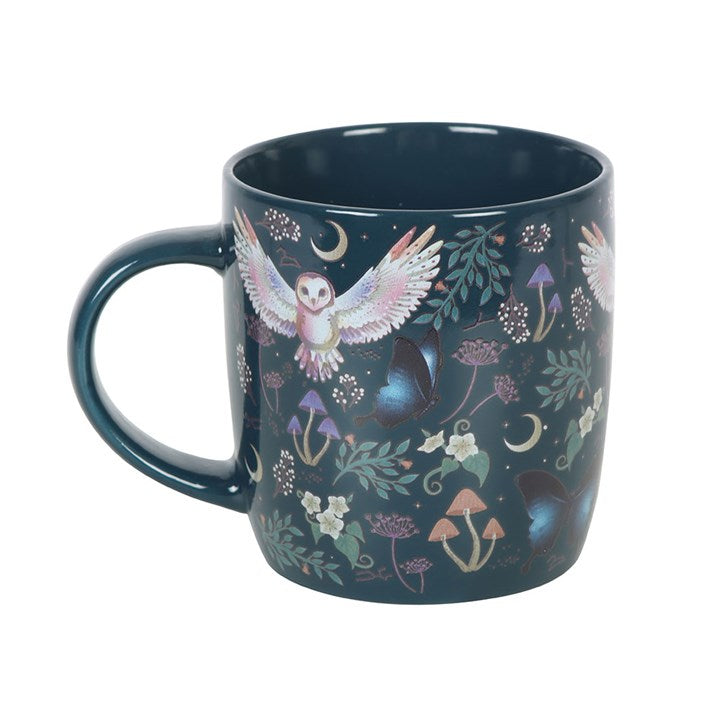 Mystical Night Owl Mug – Sip in Serenity