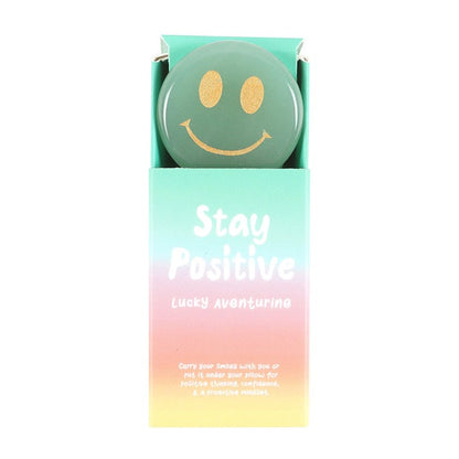 Stay Positive Aventurine Happy Face Crystal: A Token of Joy and Optimism