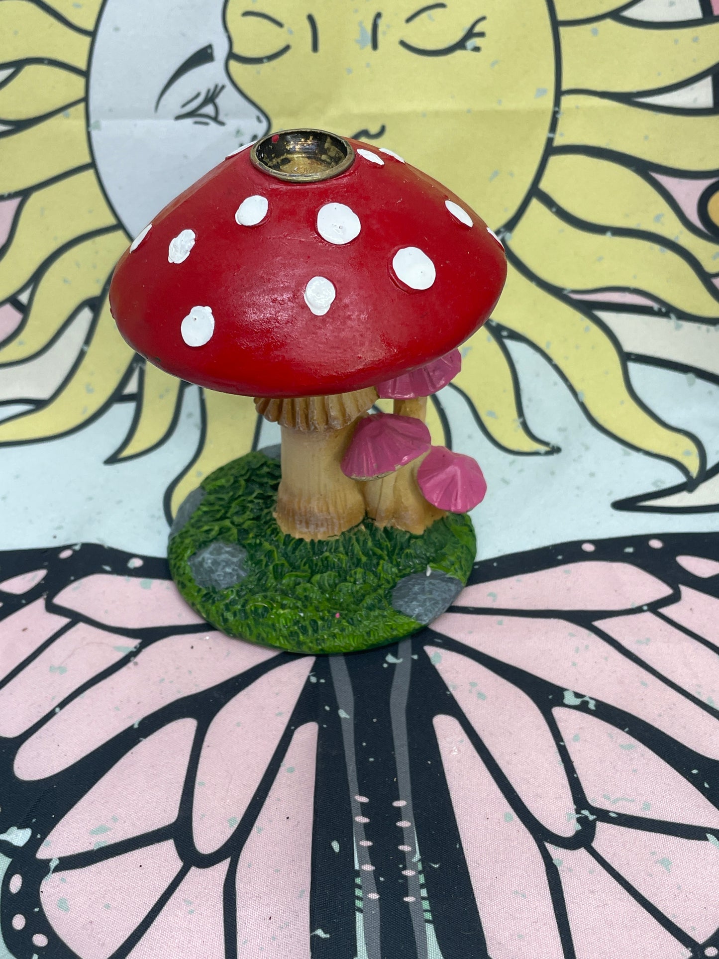 Mushroom Backflow Waterfall Incense Burner - Whimsical Forest-Inspired Home Fragrance