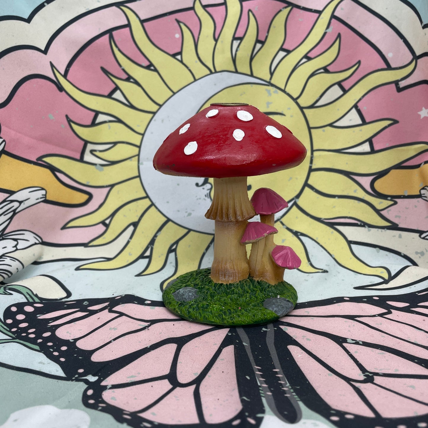 Mushroom Backflow Waterfall Incense Burner - Whimsical Forest-Inspired Home Fragrance