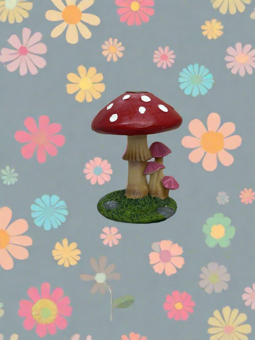 Mushroom Backflow Waterfall Incense Burner - Whimsical Forest-Inspired Home Fragrance