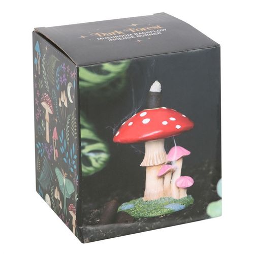 Mushroom Backflow Waterfall Incense Burner - Whimsical Forest-Inspired Home Fragrance