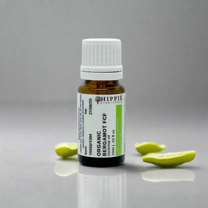 Bergamot Furocoumarin Free Organic (Citrus Aurantium Bergamia - FCF) Pure Therapeutic Standard Essential Oil  - 10ml
