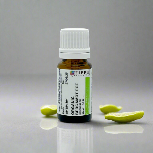 Bergamot Furocoumarin Free Organic (Citrus Aurantium Bergamia - FCF) Pure Therapeutic Standard Essential Oil  - 10ml