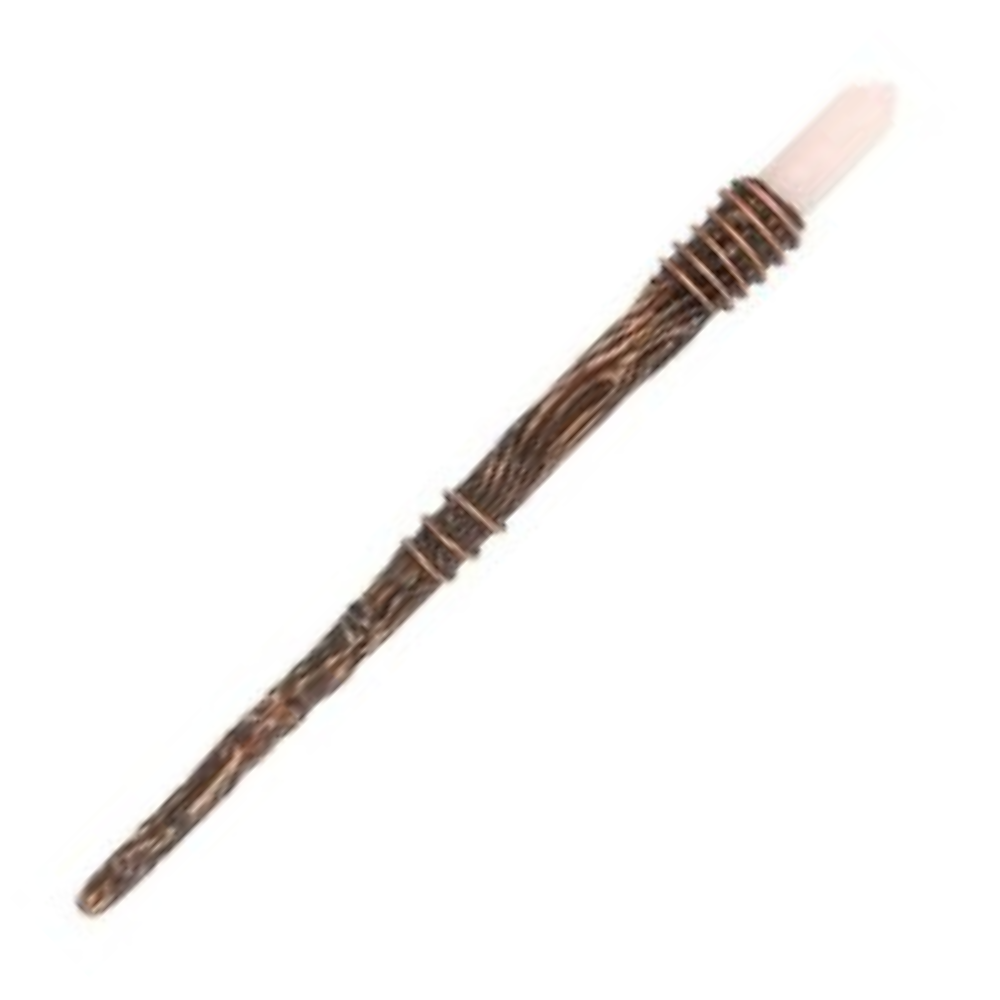 Thin Romance Rose Quartz Wand