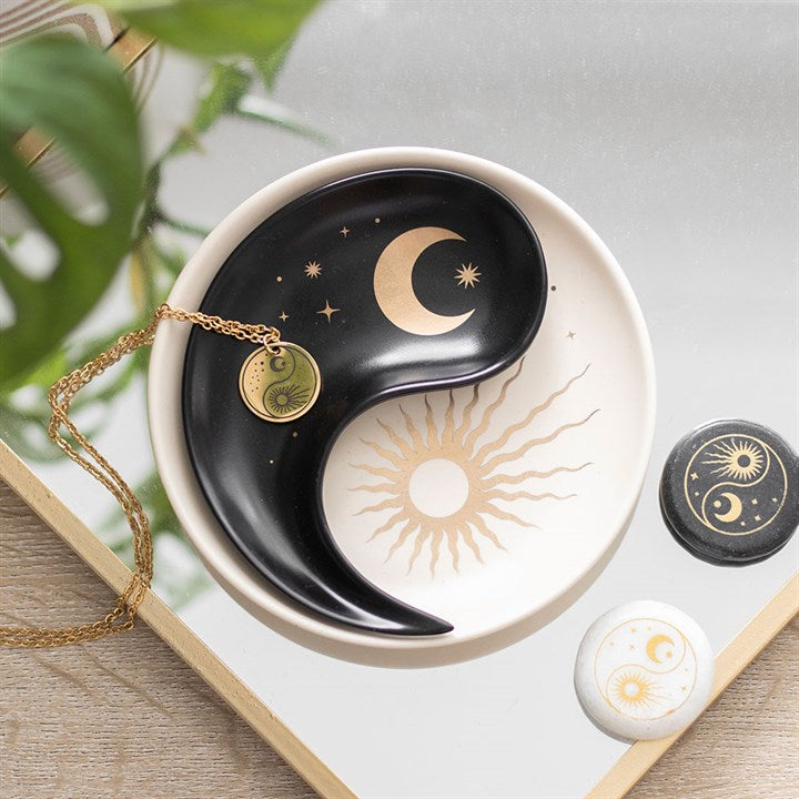 2-Piece Yin and Yang Trinket Dish – Embrace Harmony and Organisation