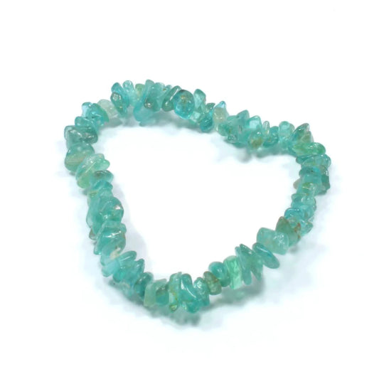 Hippie life UK, the crystal, spiritual and natural holistic health gift shop presents Apatite Stone Chip Bracelet, , HIPPIE Life UK, , , , , .