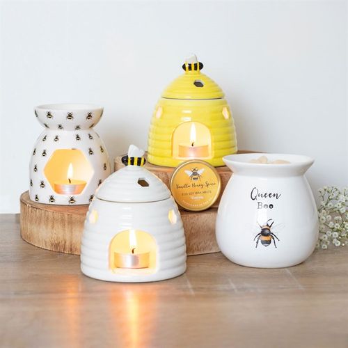 Beehive Ceramic Oil Burner – Adorable Honeycomb Design