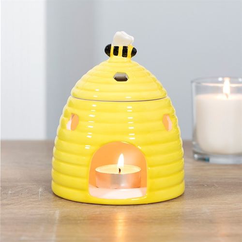 Beehive Ceramic Oil Burner – Adorable Honeycomb Design