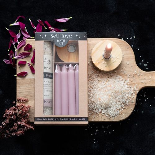 Self Love Ritual Bath Kit – Himalayan Salt & Ylang Ylang