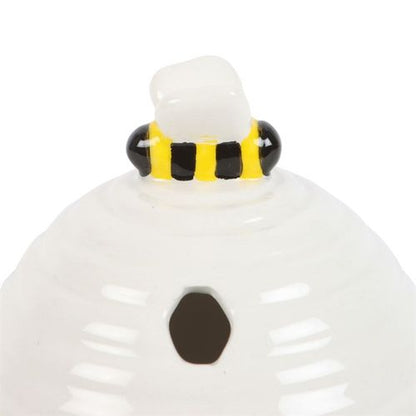 White Beehive Ceramic Incense Cone Holder – Adorable Home Fragrance Accessory